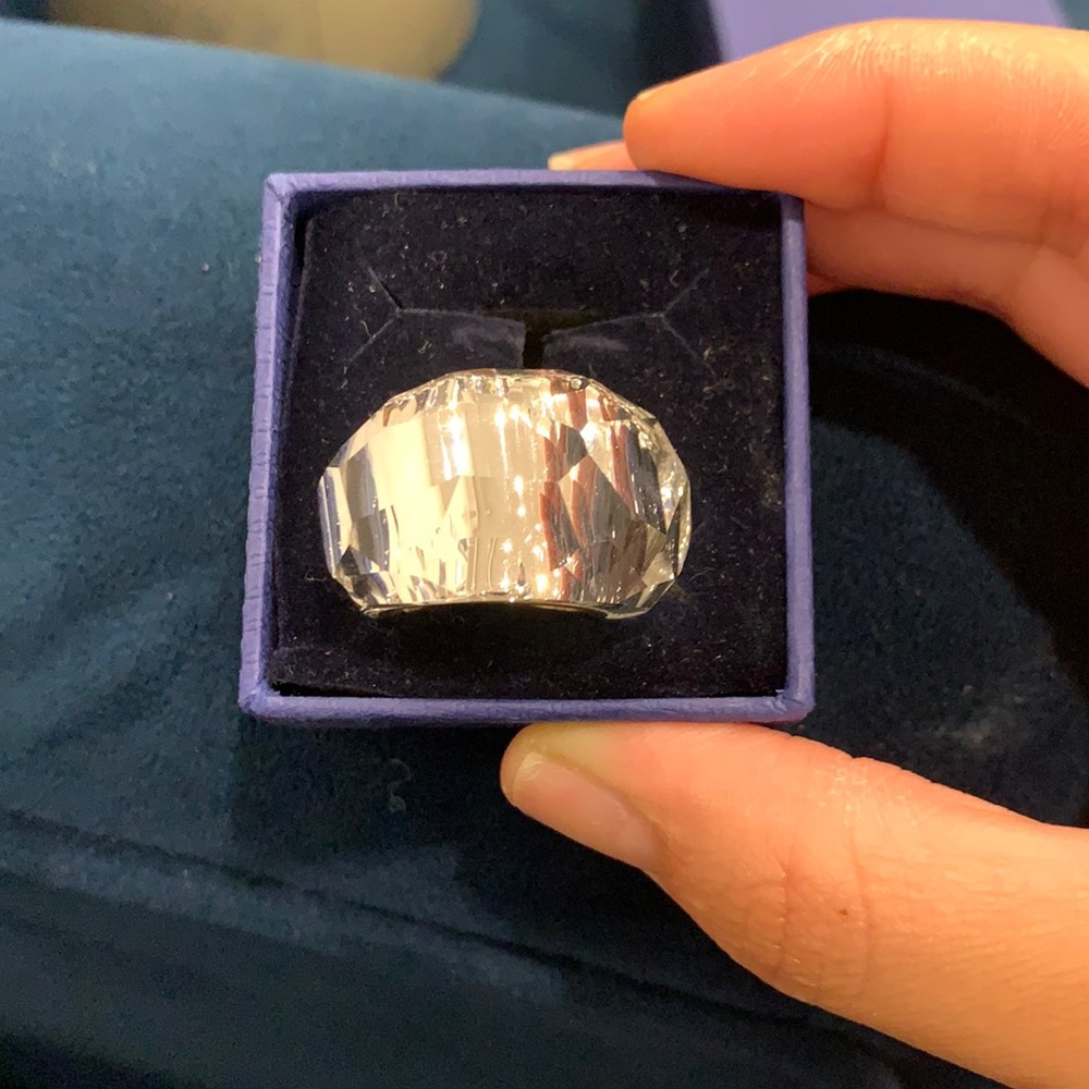 Swarovski crystal ring